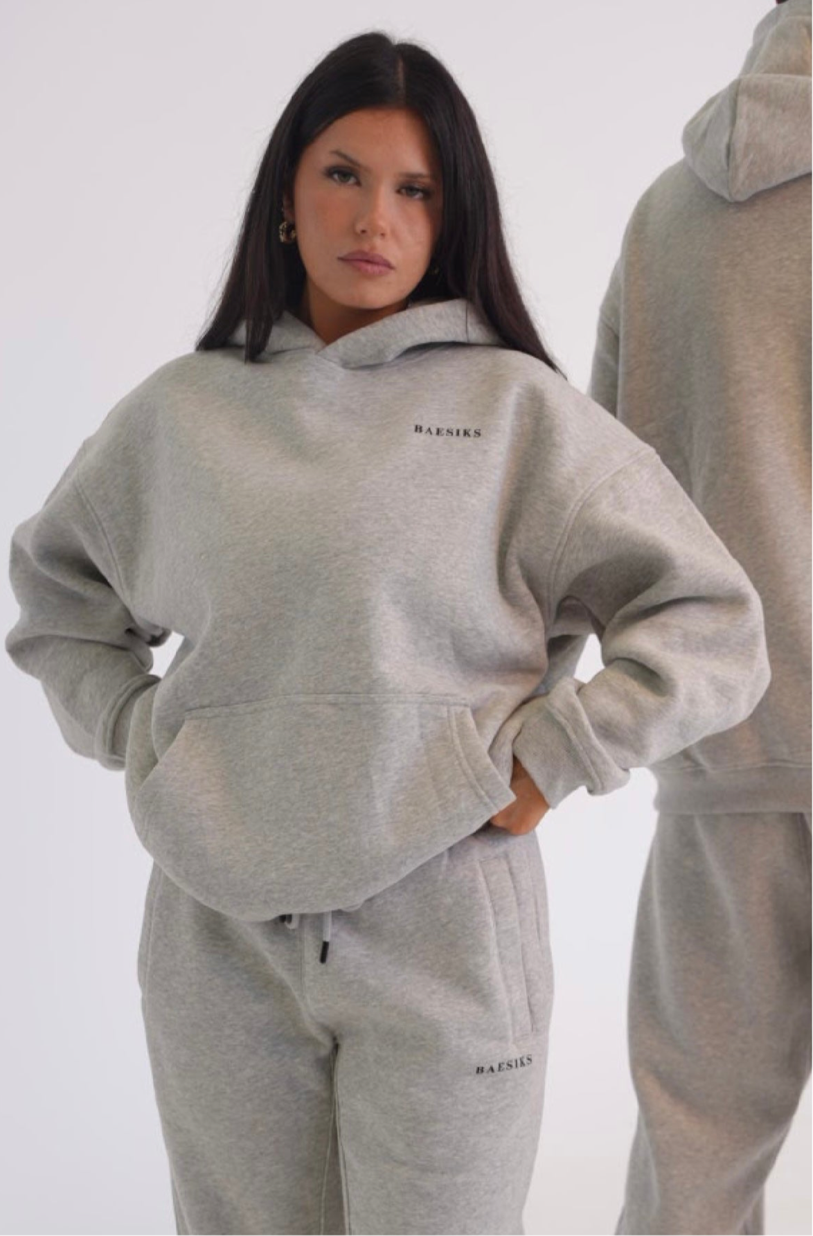 Comfort Essential Hoodie - Marle Grey