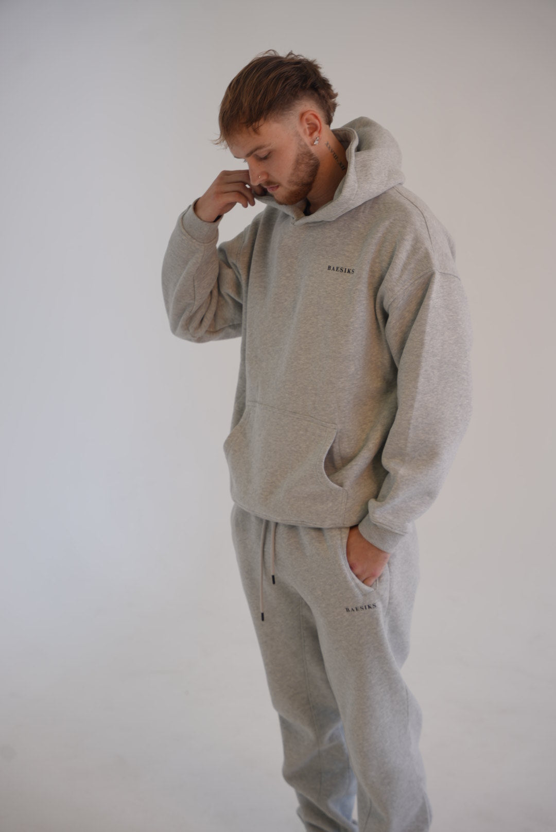 Comfort Essential Hoodie - Marle Grey