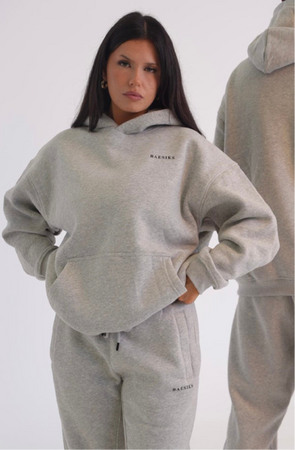 Comfort Essential Hoodie - Marle Grey