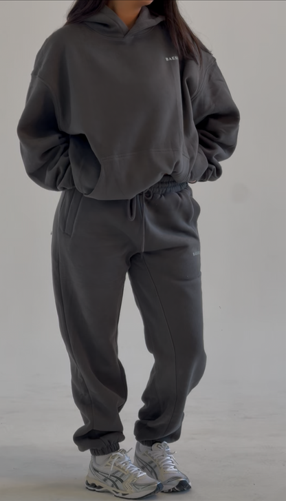 Comfort Essential Track Pant - Charcoal