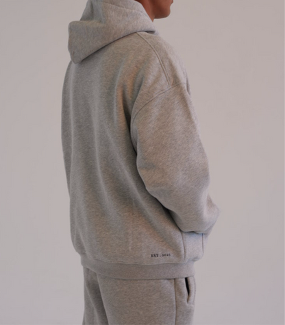 Comfort Essential Hoodie - Marle Grey